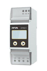 Canal multi de mètre d'énergie de puissance de circuit de DFPM211 15 3 phases