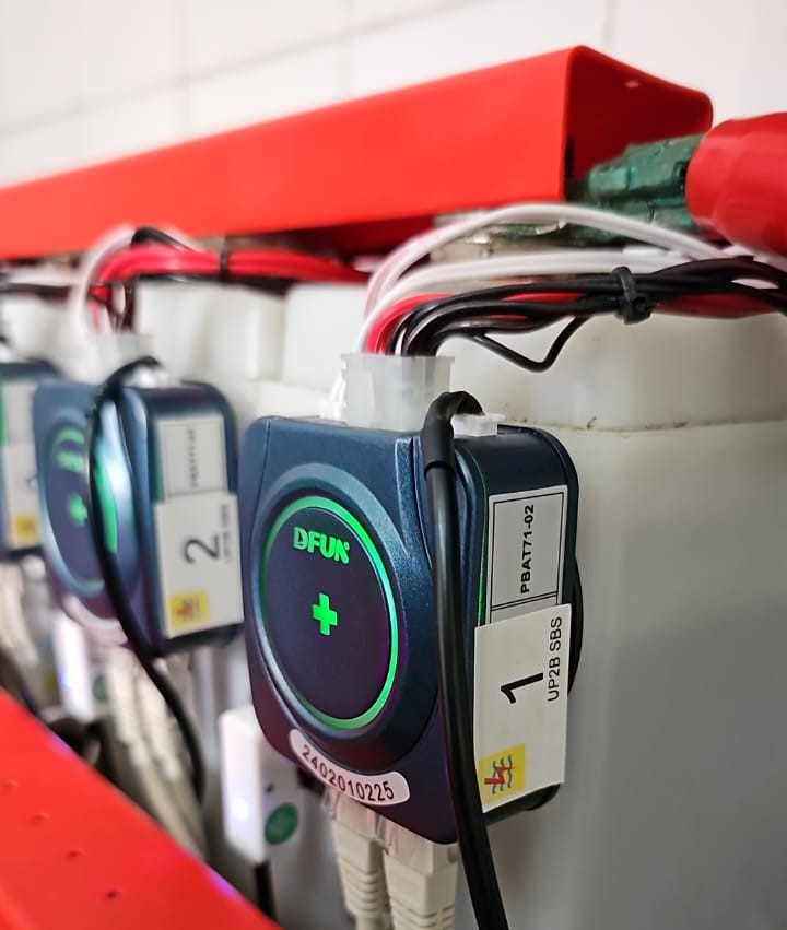 étude de cas du système de surveillance des batteries