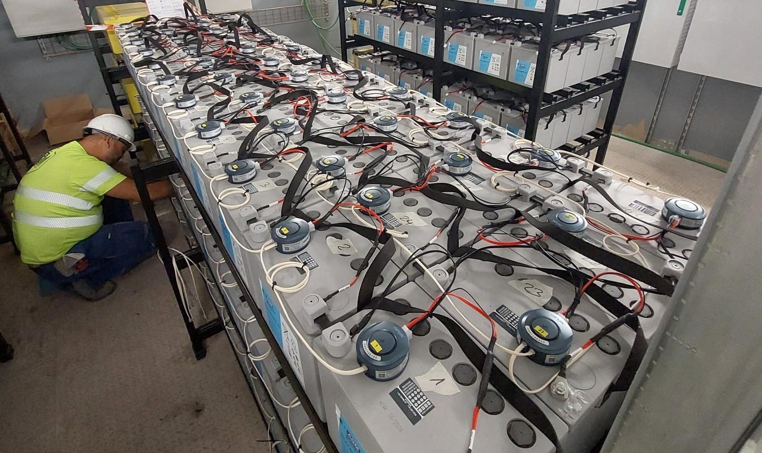 Référence du projet de système de surveillance de batterie de centre de données Nabiax