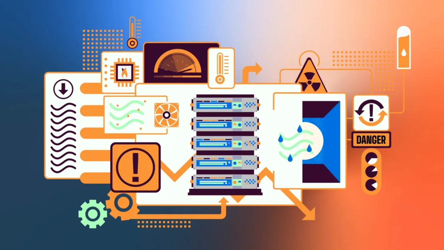 Prévenir la surchauffe dans les centres de données