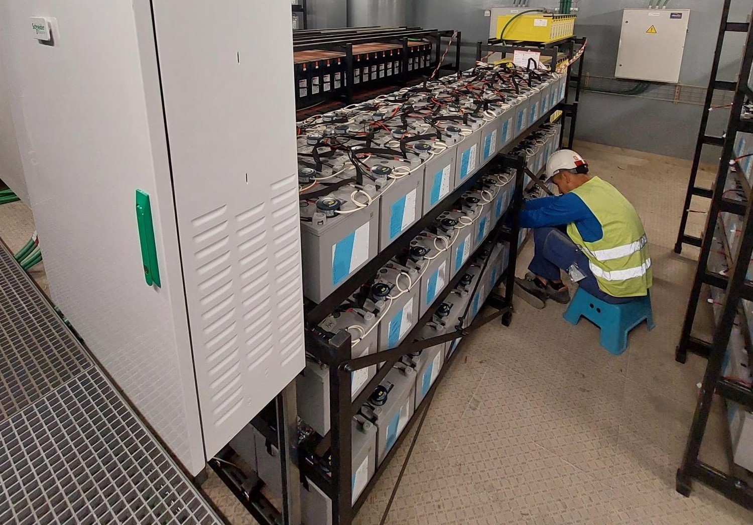 Projet de système de surveillance des batteries du centre de données