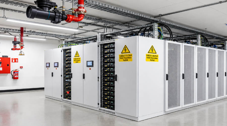 Syst&egrave;me de surveillance de la salle des batteries UPS offshore
